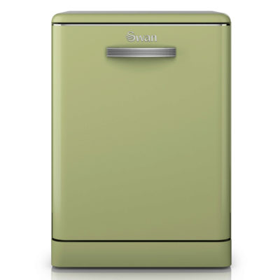 Swan Retro Under-counter Dishwasher - Green